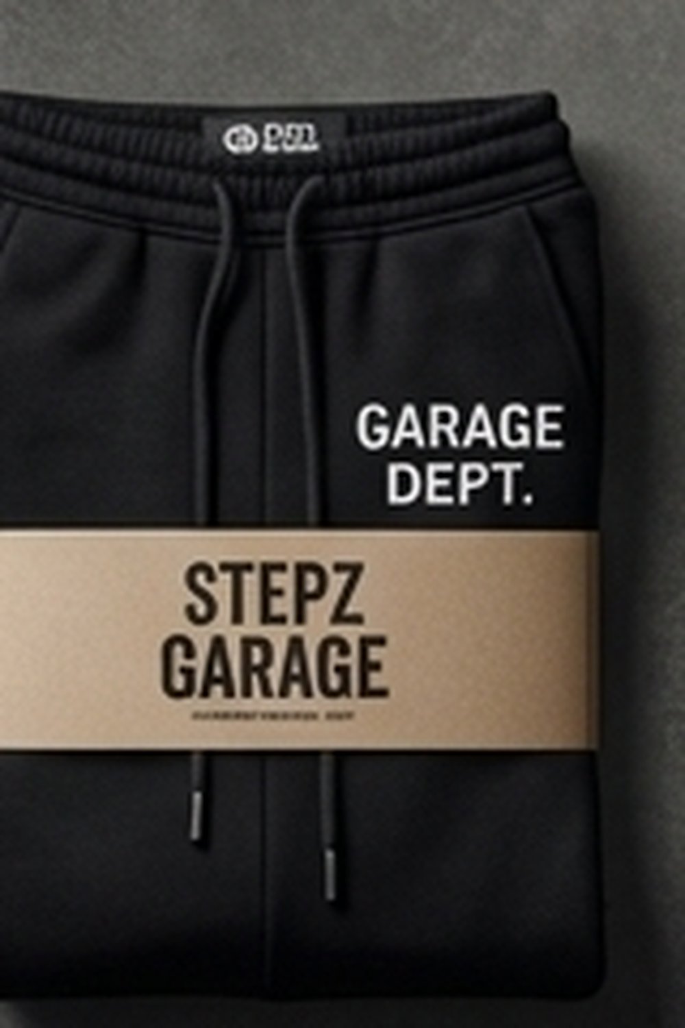 Stepz Garage folded merch package