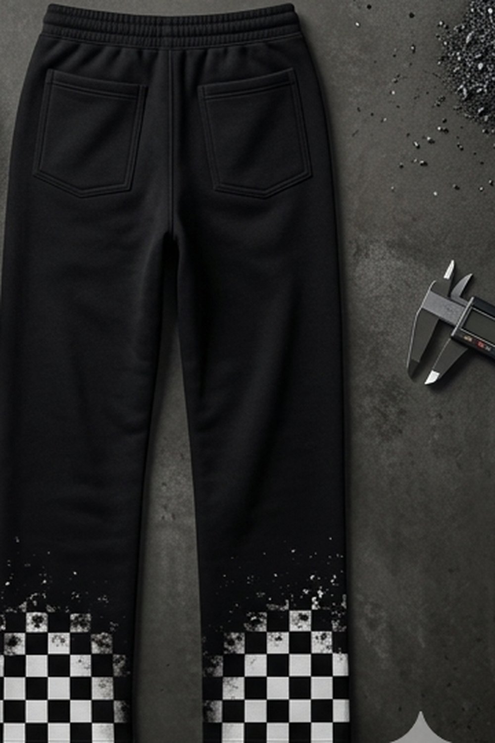 Stepz Garage Dept. sweatpants, back
